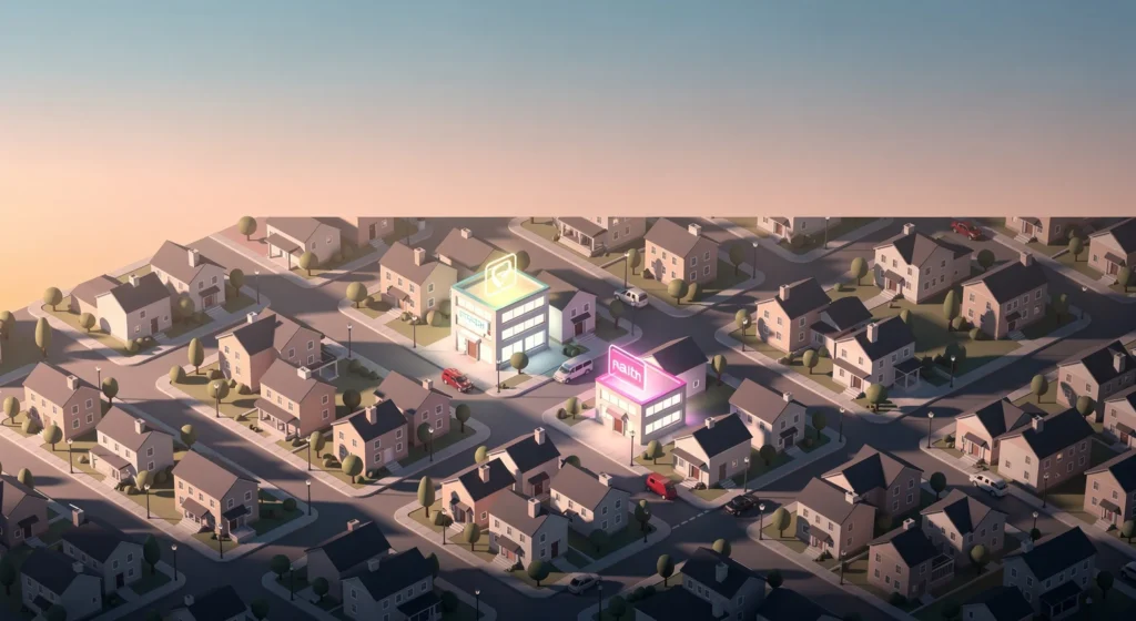 diagnoza spadku widocznosci lokalnej