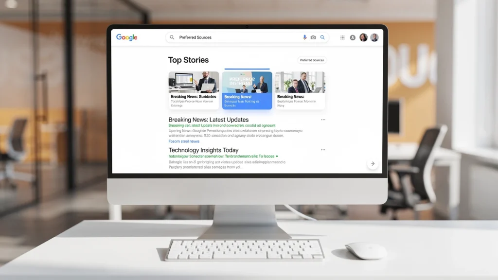 Preferred Sources Google