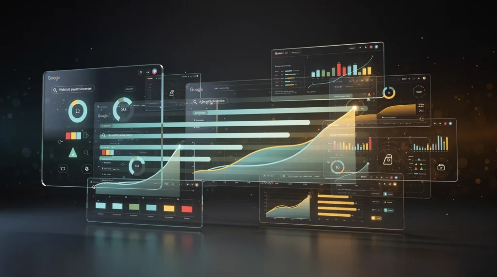 Search Console raport widoczności w AI Overviews i AI Mode